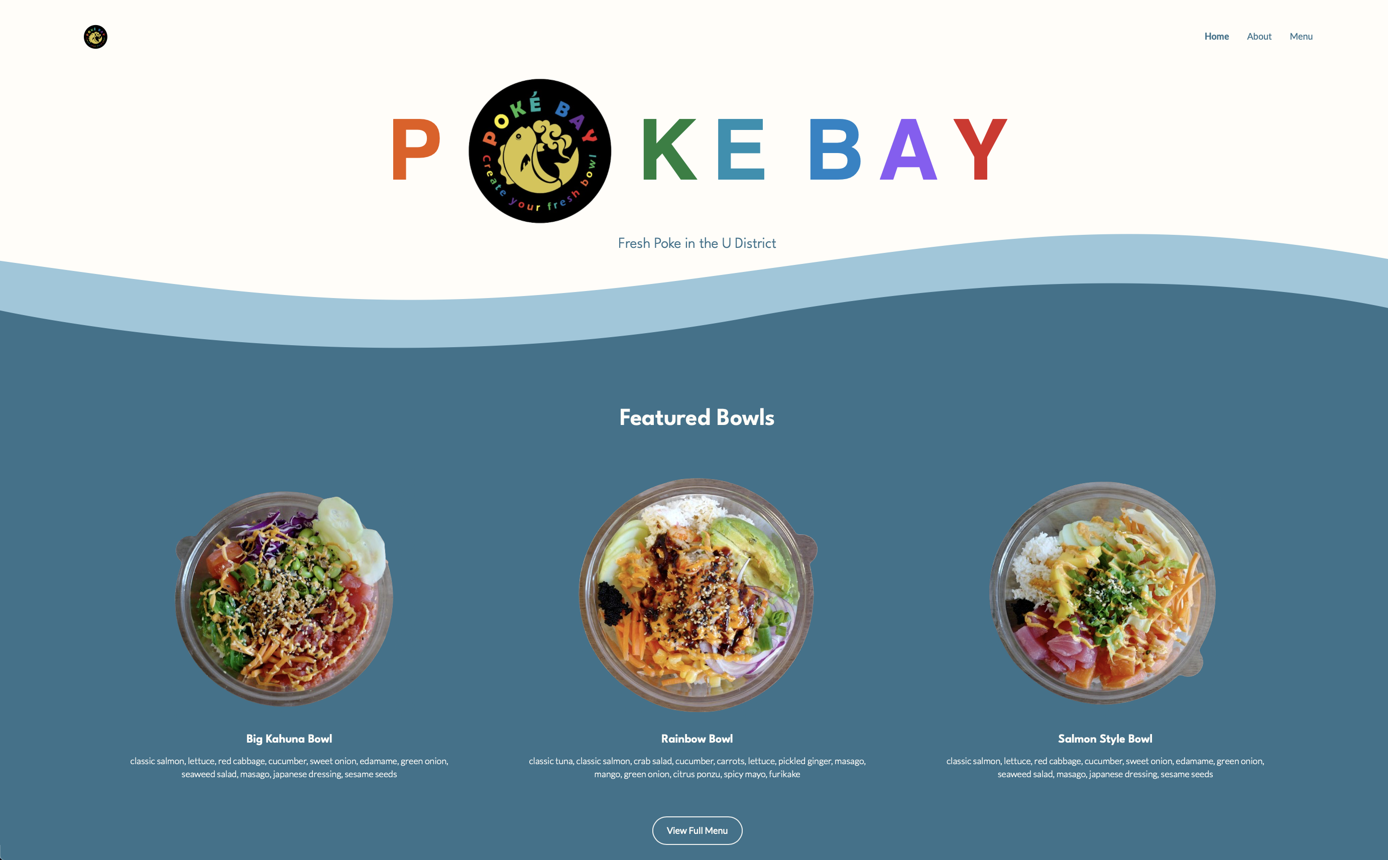 Poke Bay Website